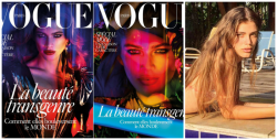 La primera modelo transgénero en ser portada de Vogue París