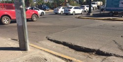 Zanja provoca problemas mecánicos en Agricultores y Sanalona