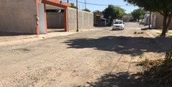 En malas condiciones, calles en Rincón Real