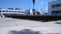 Náuticos hacen juramento de lealtad a la Bandera Nacional