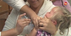 Madres responsables, vacunaron contra la polio a sus hijos