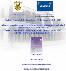 Inician las preinscripciones en la UAS; etapa licenciaturas