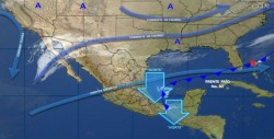 Frente frío 32 causará lluvias en gran parte del país