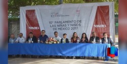 Rinde informe Legislador Infantil