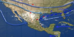 Frente frío 33 y canal de baja presión afectarán gran parte de México