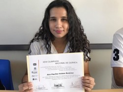 Paulina destaca entre las mejores en Olimpiada Nacional de Química