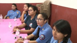 Mujeres bombero son reconocidas en el Día Internacional de la Mujer