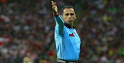 Cuarteta arbitral se retira del "pirata" Fuente y no habra juego