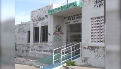 Casi no se ve la escuela...por tanto graffiti