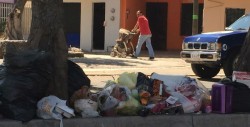 Basura y más basura en el Fraccionamiento  ISSSTESIN