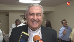 Acompañan prelados al obispo Felipe Padilla Cardona en sus bodas de plata episcopal