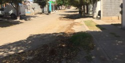 Hace honor a su nombre, calle La Quebrada