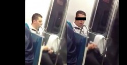 #Video No se aguantó llegar a casa  y se masturba en  metro