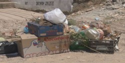 LLena de basura la Renato Vega Amador