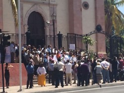 Periodistas de Sinaloa se manifiestan contra la violencia