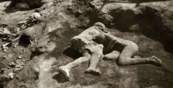 La historia de los 'Amantes de Pompeya' se trataba en realidad de dos hombres