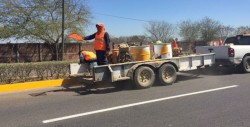 Por culminar brigadas de pintura de rayas preventivas