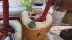 Cocos de Mazatlán deleitan a turistas y locales
