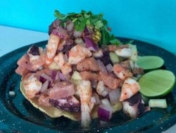 A los vacacionistas no les caen mal los mariscos...