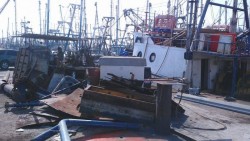 Reparación de barcos genera empleos