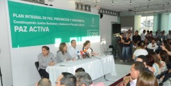 Presentan programa “Paz Activa”