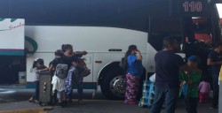 Se mantiene alta afluencia de pasajeros en Central Camionera