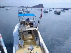 Sigue restringida la navegación en la bahía