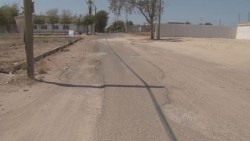 Piden revestimiento de calle