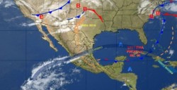 Nuevo frente frío provoca viento fuerte en el noroeste del país