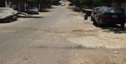 Intransitable calle Urales, en Villa Residencial Bonita