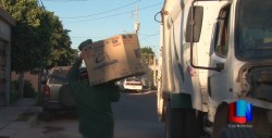 Restablecen servicio de recolección de basura