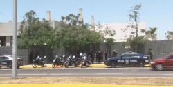 Las tres ordenes de gobierno resguardan visita  de Angélica Rivera
