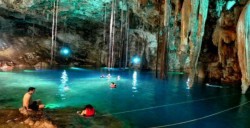 Buzos extraen toneladas de basura de cenotes de Yucatán