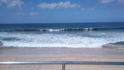 Fuerte oleaje ocasiona la presencia del mar de fondo