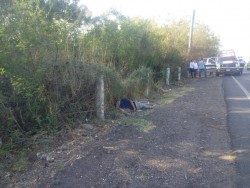 Dejan a persona asesinada por la Culiacán-Eldorado
