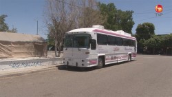 Llega camión Beltrones a Primero de Mayo