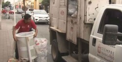 Recolección de basura, se regularizará cuando llegue el resto de las unidades