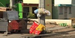 Sin pasar el camión de la basura en Fraccionamiento Nakayama