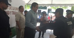 Entregan equipo por 20 mdp a Policías Municipales y Tránsitos