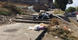 Sufren del tiradero de basura en colonia Benito Juárez