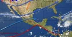 Zona de inestabilidad provocará vientos en el noroeste y norte de México