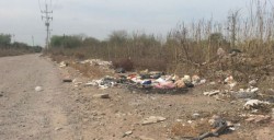 Basurero clandestino entre Valle Alto y Villas del Río