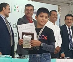 Obtiene el segundo lugar en Olimpiada Nacional de matemáticas  y va por más..