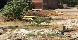 Cerrada la calle Rafael Martínez por tumultos de basura