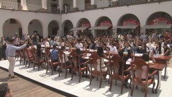 Desarrollan cabildo infantil y juvenil