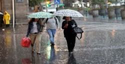 Tormentas con granizo y vientos afectará gran parte del país