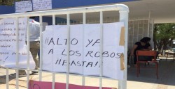 Paran labores, demandan freno a los robos en la Gustavo Díaz Ordaz