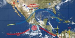 Zona de inestabilidad provocará fuertes lluvias