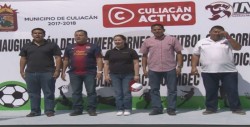 Inauguran Torneo de Futbol del IMDEC