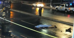 Abandonan cadáver sobre Avenida Constituyentes